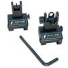 Flip Up Iron Sights | Co-Witness | Spring Loaded | Low Profile | Rapid Transition Front & Rear Iron Sights | Back Up Sights | BUIS for Picatinny Rail and Weaver Rails view 1