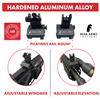 Flip Up Iron Sights | Co-Witness | Spring Loaded | Low Profile | Rapid Transition Front & Rear Iron Sights | Back Up Sights | BUIS for Picatinny Rail and Weaver Rails view 2