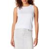 Amazon Essentials Women's Relaxed-Fit Sleeveless Muscle Tank Top, Bright White, X-Large view 1