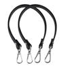 AUEAR, 2 Pack Short Handbag Strap Replacement Handle for Small Purses, Black (12.79 Inches, Style B) view 1