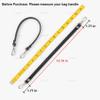 AUEAR, 2 Pack Short Handbag Strap Replacement Handle for Small Purses, Black (12.79 Inches, Style B) view 2