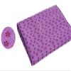 IntoBetterLife IBL-Yoga Towel, Hot Yoga Mat Towel - Sweat Absorbing Non-Slip for Hot Yoga, Pilates and Workout, 24x72 inches with Grip Dots (Purple) view 4