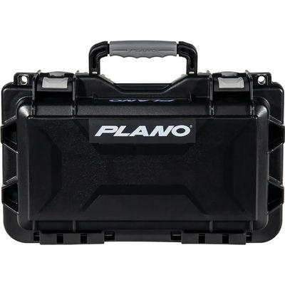 Plano Field Locker Element Large Pistol Case, Black with Gray Accents, Premium Gun Storage, TSA Approved Gun Case for Airline Travel, Waterproof