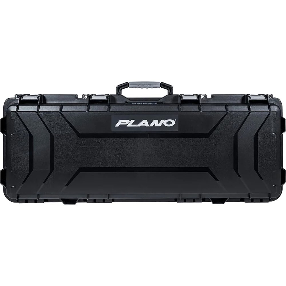 Plano Field Locker Element 44" Double Tactical Gun Case, Black with Gray Accents, Wheeled Gun Storage, Airline Approved