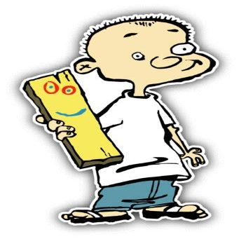 Ed, EDD n Eddy Johnny Cartoon - Sticker Graphic - Auto, Wall, Laptop, Cell, Truck Sticker for Windows, Cars, Trucks