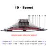 LANXUANR Bicycle 10 Speed Cassette SprocketFit for Mountain Bike, Road Bicycle.Super Light view 2