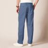 Amazon Essentials Men's Classic-Fit Wrinkle-Resistant Pleated Chino Pant (Available in Big & Tall), Indigo, 30W x 28L view 2
