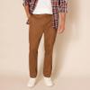 Amazon Essentials Men's Slim-Fit Wrinkle-Resistant Flat-Front Chino Pant, Dark Khaki Brown, 34W x 29L view 4