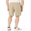 Amazon Essentials Men's 9" Elastic Waist Cargo Shorts, Khaki Brown, X-Small view 2