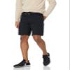 Amazon Essentials Men's 9" Elastic Waist Cargo Shorts, Black, X-Large view 1