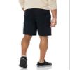 Amazon Essentials Men's 9" Elastic Waist Cargo Shorts, Black, X-Large view 2