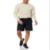 Amazon Essentials Men's 9" Elastic Waist Cargo Shorts, Black, X-Large view 4