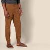 Amazon Essentials Men's Straight-Fit Chino Jogger Pant, Dark Khaki Brown, Medium view 3