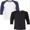 Canvas Bella Mens Triblend 3/4-Sleeve Baseball T-Shirt (3200) 2 Pack view 1