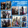 PLKOW Golf Bag Storage Garage Organizer, Extra Large Size Golf Bag Storage Stand and Golf Equipment Rack for Garage,Shed, Basement view 2