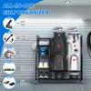 PLKOW Golf Bag Storage Garage Organizer, Extra Large Size Golf Bag Storage Stand and Golf Equipment Rack for Garage,Shed, Basement view 4