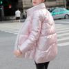 HZCX FASHION Womens Quilted Metallic Puffer Jackets Thicken Parka Warm Coats 2020090403P50-PI-US L TAG XL view 4