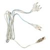 LEONARK Fencing Foil & Epee & Saber Equipment Kit - Universal Body Cords Mask Cords (Clear Wire), Foil Tape Fencing Tester Epee Gap Gauge for Training & Competition view 4