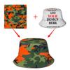 Custom Bucket Sun Hats for Women or Men, Personalized Your Name or Picture Breathable Foldable Fisherman's Caps, DIY Sun Protection Hat for Summer Beach Outdoor Traveling Black view 2