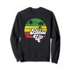 Bless Up Jamaica Rasta Roots Rock Reggae Jamaican Retro Gift Sweatshirt view 1