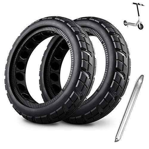 FOXNSK 8.5 Inch Explosion-Proof Solid Scooter Wheel Set for Xiaomi M365/Pro Electric Scooter, Replacement Tire with Tire Lever