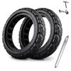 FOXNSK 8.5 Inch Explosion-Proof Solid Scooter Wheel Set for Xiaomi M365/Pro Electric Scooter, Replacement Tire with Tire Lever view 1