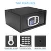 Barska 0.85 Cu Ft Digital Biometric Safe with Keypad Fingerprint Scanner, ADA Compliant LED Display, Interior Light, Motorized Steel Locking Bolts, Secure Home Office Safe view 3