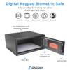 Barska 0.85 Cu Ft Digital Biometric Safe with Keypad Fingerprint Scanner, ADA Compliant LED Display, Interior Light, Motorized Steel Locking Bolts, Secure Home Office Safe view 4