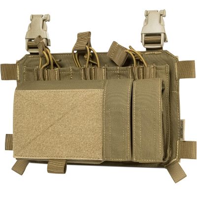 OneTigris Triple Mag Pouch with Utility Pouch Tactical Placard for M4 Magazines & Pistol Magazines