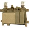 OneTigris Triple Mag Pouch with Utility Pouch Tactical Placard for M4 Magazines & Pistol Magazines view 1