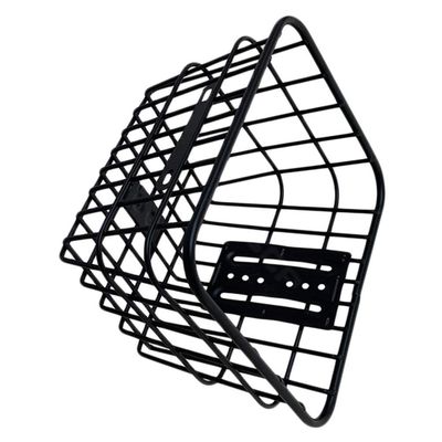 BESPORTBLE Folding Bicycle Basket Bike Front Back Iron Art Container Basket Removable Riding Storage Cycling Supplies for Women Men