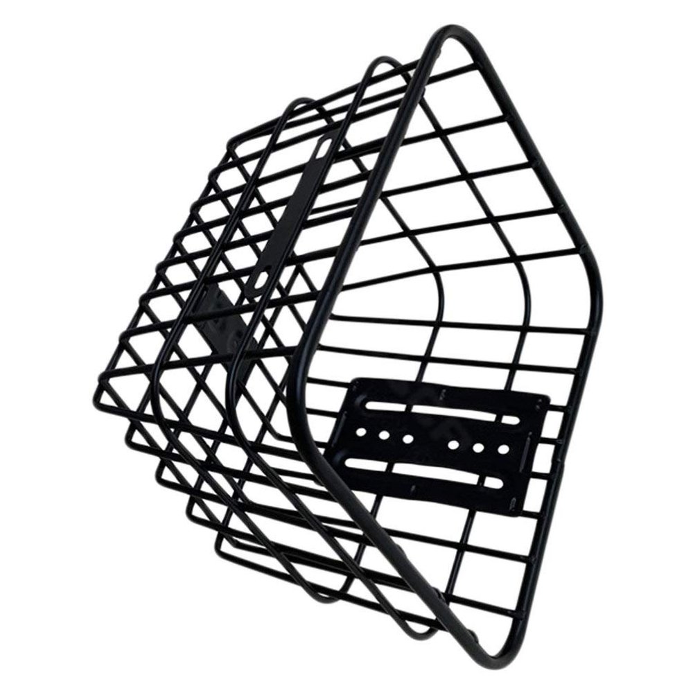BESPORTBLE Folding Bicycle Basket Bike Front Back Iron Art Container Basket Removable Riding Storage Cycling Supplies for Women Men