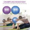 Doryum 2 pcs Soft Pilates Balls 9 inch / 23 cm Exercise Balance Ball Gym Fitness Ball Perfect for Pilates,Yoga, Core Training and Physical Therapy - Pink & Purple (Pink + Blue) view 4