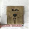 WWII US 1911 Colt .45 M1943 Canvas Double Magazine Pouch (Khaki) view 4