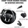 KEMIMOTO Men Geniune Leather Gloves Sheepskin Black Driving Cycling Touchscreen Motorcycle Gloves Unisex L Short Wrist view 3