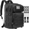 Createy Military Tactical Backpack, Large Army 3 Day Assault Pack 45L Molle Bag Rucksack Bug Out Bag Daypacks with Molle System for Camping Hunting Hiking Traveling view 1