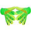 Jalunth Soccer Goalkeeper Goalie Gloves Kids Youth Goal Keeper Field Player Glove Boys Girls Ages 7-8 Years Old Anti-Slip Latex Palm Soft Pu Hand Back Green Size 6 view 1
