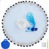 Drasry Fishing Cast Net with Heavily sinkers for Saltwater Freshwater Bait Trap Throw Net. Size 4ft to 10ft Radius (Monofilament line, 5FT /150cm Radius) view 1
