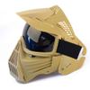 Tactical Mask Airsoft Masks, for Airsoft BB Hunting, CS Game Full Face Tactical Gear, Impact Resistant with Goggles, Motocross Skiing Outdoor Activities view 1