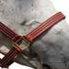 Saddles World Premium Triple Stitched Halter (Brown, COB) view 2