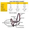 Saddles World Premium Triple Stitched Halter (Brown, COB) view 3