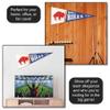 Buffalo Bills Throwback Vintage Retro Pennant Flag view 3