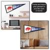 Buffalo Bills Throwback Vintage Retro Pennant Flag view 4