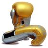PFG Ultimate Training Boxing Gloves - MMA Muay Thai Training & Bag Work (Gold, 10oz) view 3