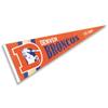 Denver Broncos Throwback Vintage Retro Pennant Flag view 1