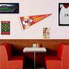 Kansas City Chiefs Throwback Vintage Retro Pennant Flag view 3