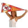 Kansas City Chiefs Throwback Vintage Retro Pennant Flag view 4