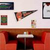 Cincinnati Bengals Throwback Vintage Retro Pennant Flag view 3