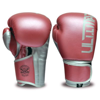 PFG Ultimate Training Boxing Gloves - MMA Muay Thai Training & Bag Work (Pink, 10oz)