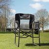 SUNNYFEEL Oversized Camping Directors Chair, Portable Folding Lawn Chairs for Adults Heavy Duty with Side Table,Pocket for Beach, Fishing,Picnic,Concert,TailgatingOutdoor Foldable Camp Chair view 2